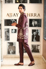 EXCLUSIVE EMBROIDERED JAWAHAR JACKET Ajjay-Mehrra