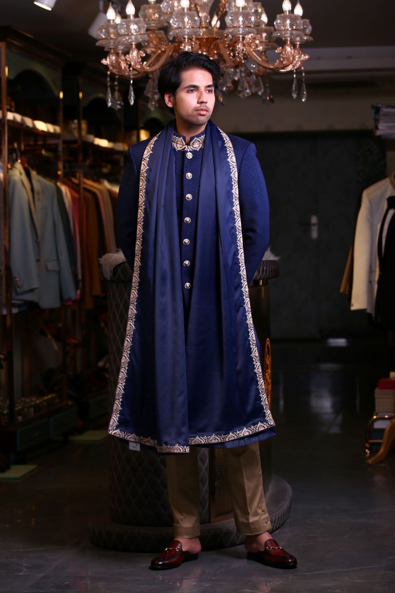 INDO-WESTERN WITH TILLA EMBROIDERY Ajjay-Mehrra