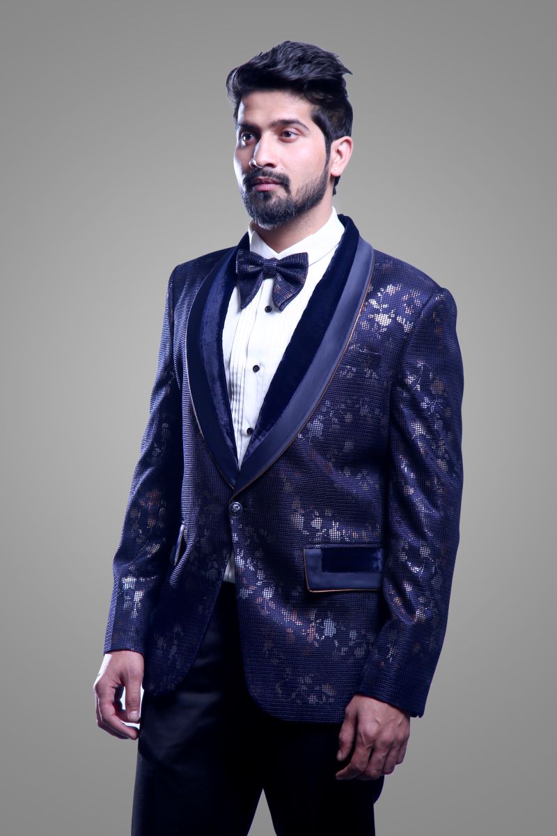 TUXEDO IN A LIMITED EDITION JACQUARD Ajjay-Mehrra